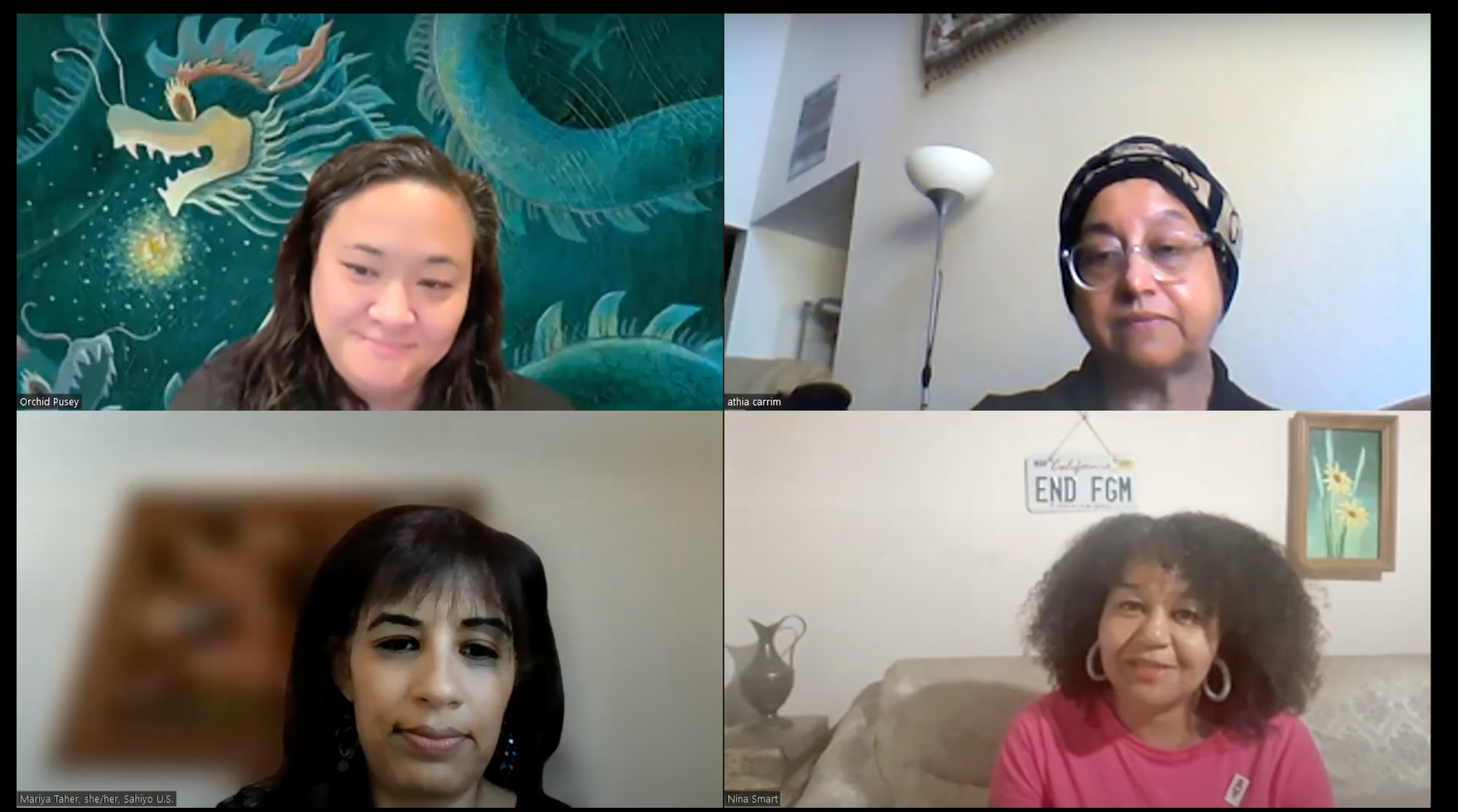 Reflecting on the "Female Genital Mutilation/Cutting in California - Past, Present, and Future" Webinar