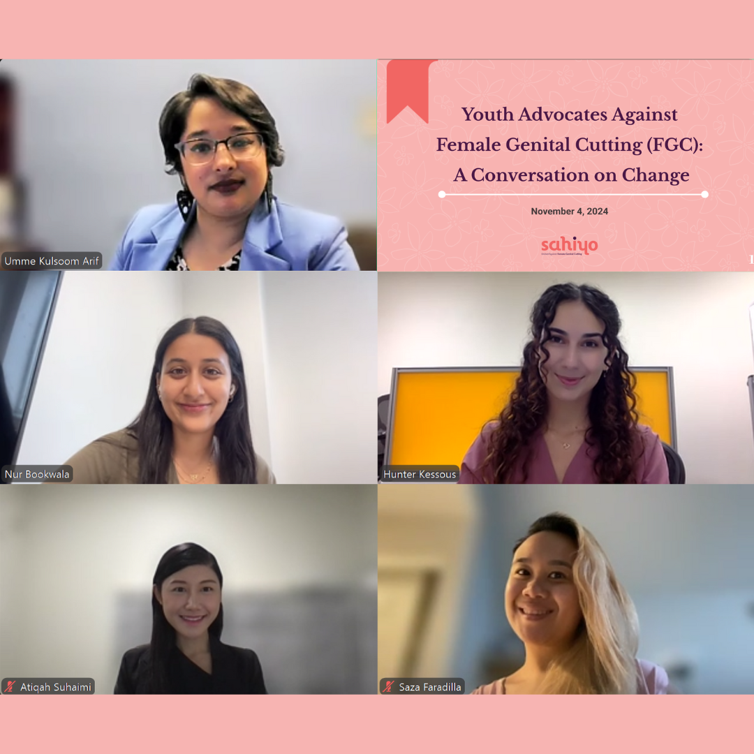 Reflecting on the webinar "Youth Advocates Against Female Genital Cutting - A Conversation on Change"